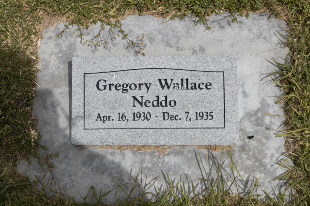 Gregory Wallace Neddo Headstone
