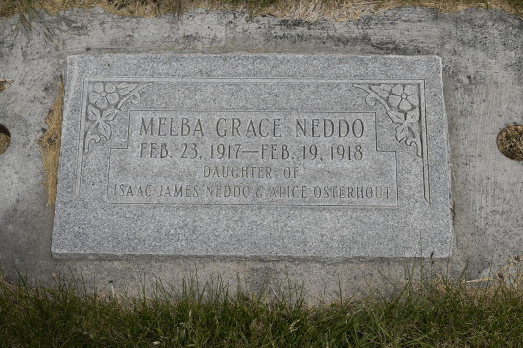 Melba Gracy Neddo Headstone