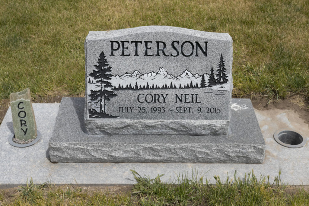 Cory Neil Peterson Headstone