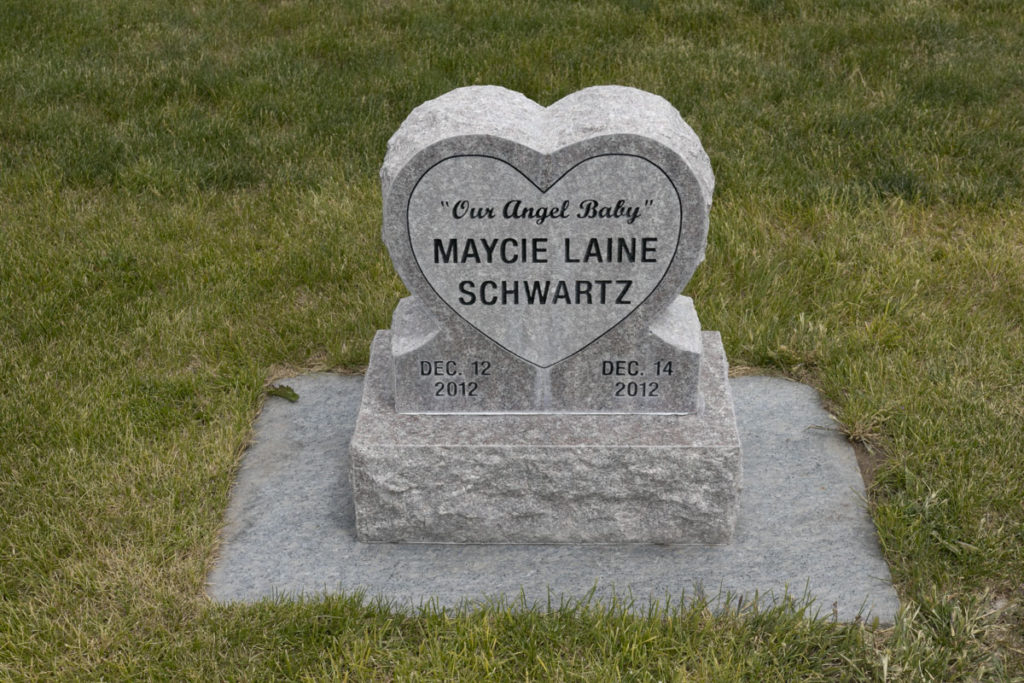 Maycie Laine Schwartz Headstone
