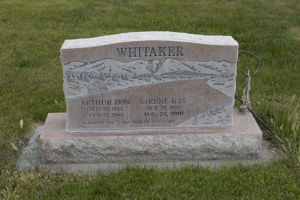 Arthur Don & Larene Kay Whitaker