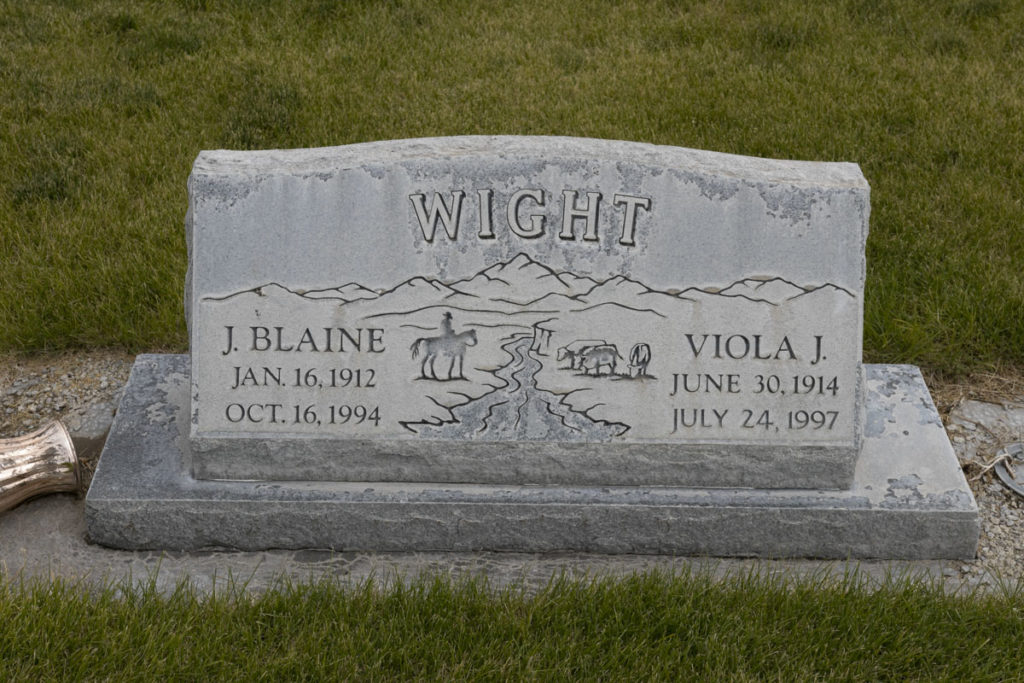 J Blaine & Viola J Wight
