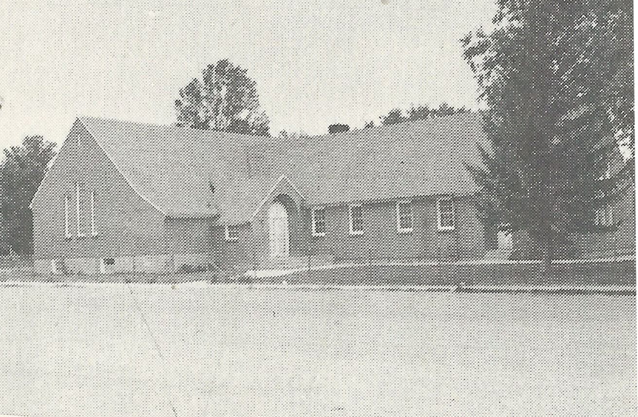 Historic church building in Malta, Idaho