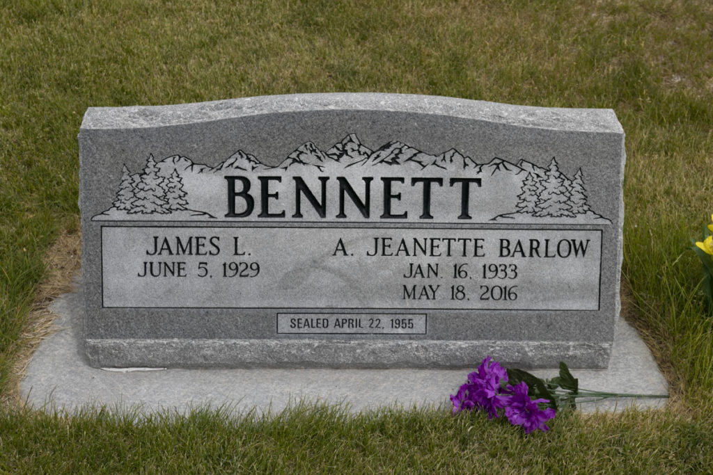 James Bennett Headstone