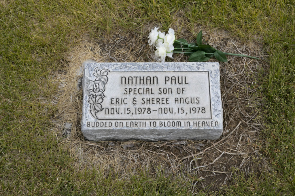 Nathan Paul Angus Headstone